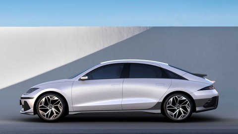 Hyundai Ioniq 6 chính thức lộ diện: Đỉnh cao xe điện mới - Ảnh 6. Hyundai Ioniq 6 chính thức lộ diện: Đỉnh cao xe điện mới - Ảnh 6.