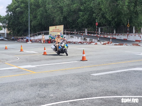 Cục CSGT và công an 63 địa phương tham gia Hội thi lái xe giỏi và an toàn - Ảnh 3. Cục CSGT và công an 63 địa phương tham gia Hội thi lái xe giỏi và an toàn - Ảnh 3.