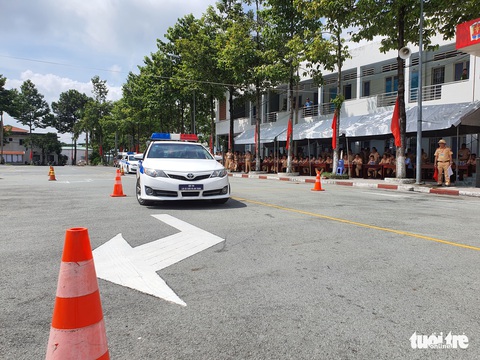 Cục CSGT và công an 63 địa phương tham gia Hội thi lái xe giỏi và an toàn - Ảnh 6. Cục CSGT và công an 63 địa phương tham gia Hội thi lái xe giỏi và an toàn - Ảnh 6.