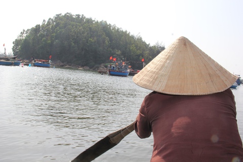 Bảo tồn đàn khỉ quý hiếm bà lão nuôi trên đảo Hòn Trà - Ảnh 3. Bảo tồn đàn khỉ quý hiếm bà lão nuôi trên đảo Hòn Trà - Ảnh 3.