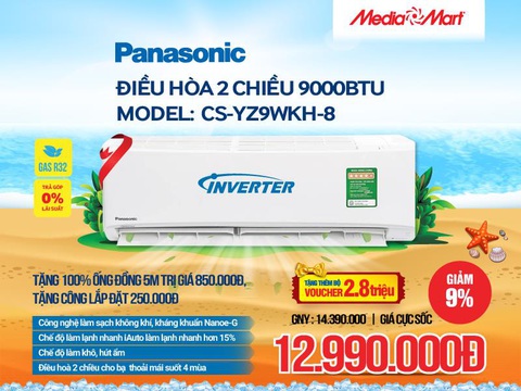 Top 05 điều hòa Panasonic bán chạy nhất hiện nay - Ảnh 5. Top 05 điều hòa Panasonic bán chạy nhất hiện nay - Ảnh 5.
