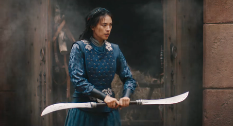Đả nữ Ngô Thanh Vân song kiếm hợp bích cùng công chúa tóc đỏ trong The Princess - Ảnh 3. Đả nữ Ngô Thanh Vân song kiếm hợp bích cùng công chúa tóc đỏ trong The Princess - Ảnh 3.