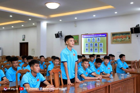 U16 Việt Nam được yêu cầu nắm vững 4 yếu tố cốt lõi - Ảnh 1. U16 Việt Nam được yêu cầu nắm vững 4 yếu tố cốt lõi - Ảnh 1.