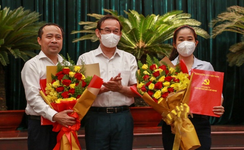 TP.HCM có thêm 2 thành ủy viên - Ảnh 1. TP.HCM có thêm 2 thành ủy viên - Ảnh 1.