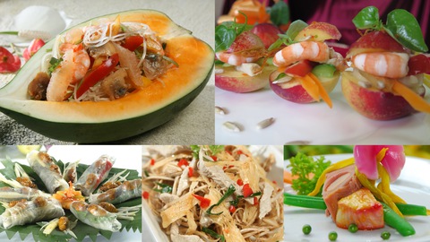 Hễ ở đâu có chút rau, thịt, cá, tôm, củ, quả... là ở đó gỏi lót tót trình làng - Ảnh 1. Hễ ở đâu có chút rau, thịt, cá, tôm, củ, quả... là ở đó gỏi lót tót trình làng - Ảnh 1.