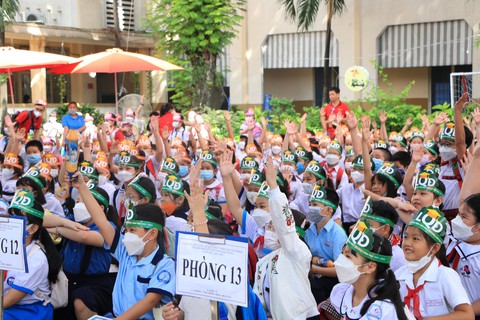 Học sinh thích thú với vòng chung kết Giải Lê Quý Đôn trên báo Nhi Đồng - Ảnh 2. Học sinh thích thú với vòng chung kết Giải Lê Quý Đôn trên báo Nhi Đồng - Ảnh 2.