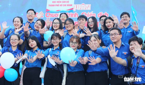 3.000 chiến sĩ tình nguyện dự lễ xuất quân Hè tình nguyện 2022 - Ảnh 1. 3.000 chiến sĩ tình nguyện dự lễ xuất quân Hè tình nguyện 2022 - Ảnh 1.