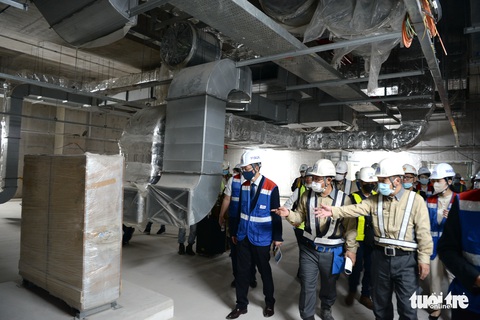 Cửa lấy sáng - điểm nhấn của nhà ga metro trung tâm Bến Thành - Ảnh 6. Cửa lấy sáng - điểm nhấn của nhà ga metro trung tâm Bến Thành - Ảnh 6.