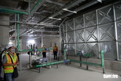 Cửa lấy sáng - điểm nhấn của nhà ga metro trung tâm Bến Thành - Ảnh 7. Cửa lấy sáng - điểm nhấn của nhà ga metro trung tâm Bến Thành - Ảnh 7.