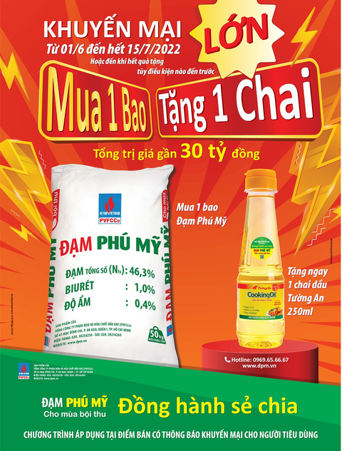 Đạm Phú Mỹ - Đồng hành sẻ chia với bà con nông dân - Ảnh 1. Đạm Phú Mỹ - Đồng hành sẻ chia với bà con nông dân - Ảnh 1.