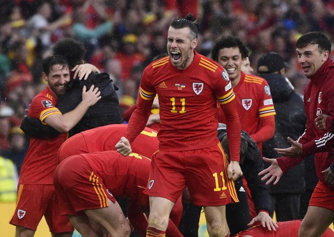 Đánh bại Ukraine, Xứ Wales trở lại vòng chung kết World Cup sau 64 năm - Ảnh 1. Đánh bại Ukraine, Xứ Wales trở lại vòng chung kết World Cup sau 64 năm - Ảnh 1.