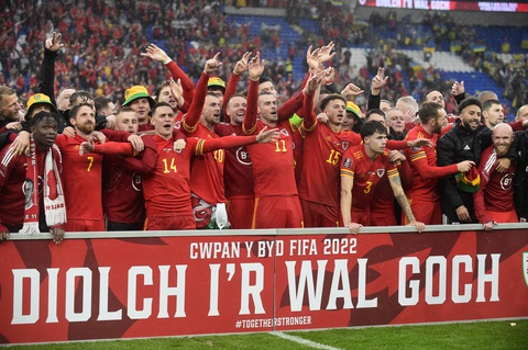 Đánh bại Ukraine, Xứ Wales trở lại vòng chung kết World Cup sau 64 năm - Ảnh 2. Đánh bại Ukraine, Xứ Wales trở lại vòng chung kết World Cup sau 64 năm - Ảnh 2.