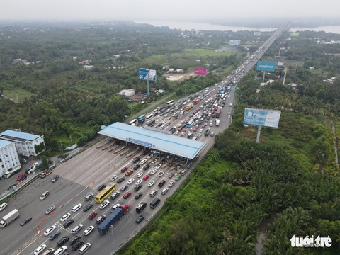 Cao tốc TP.HCM - Long Thành - Dầu Giây sẽ vận hành thu phí ETC từ ngày 31-7 - Ảnh 1. Cao tốc TP.HCM - Long Thành - Dầu Giây sẽ vận hành thu phí ETC từ ngày 31-7 - Ảnh 1.
