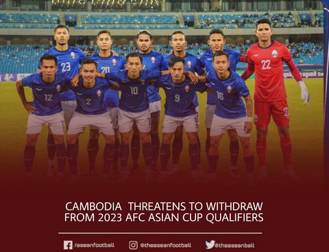 Campuchia buộc AFC và Ấn Độ phải lập tức xin lỗi, nếu không sẽ rút khỏi vòng loại Asian Cup 2023 - Ảnh 1. Campuchia buộc AFC và Ấn Độ phải lập tức xin lỗi, nếu không sẽ rút khỏi vòng loại Asian Cup 2023 - Ảnh 1.