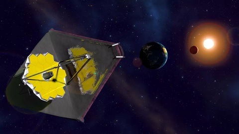 Thiên thạch va trúng kính viễn vọng 10 tỉ USD của NASA - Ảnh 1. Thiên thạch va trúng kính viễn vọng 10 tỉ USD của NASA - Ảnh 1.