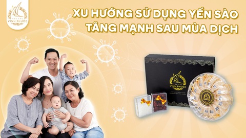 Xu hướng sử dụng yến sào tăng mạnh sau mùa dịch - Ảnh 1. Xu hướng sử dụng yến sào tăng mạnh sau mùa dịch - Ảnh 1.