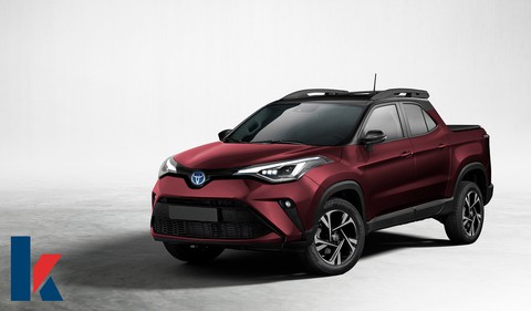 Bán tải đàn em của Toyota Hilux sẽ như thế nào: Pha lẫn RAV4 và C-HR - Ảnh 1. Bán tải đàn em của Toyota Hilux sẽ như thế nào: Pha lẫn RAV4 và C-HR - Ảnh 1.