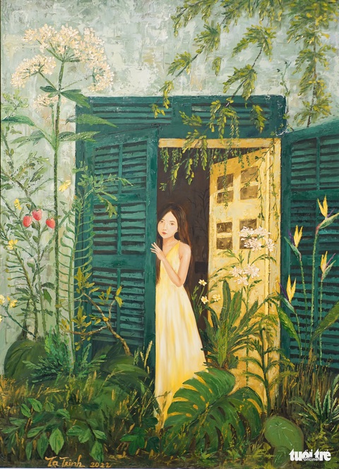 Tìm về ‘Những sợi chỉ muôn màu’ của các họa sĩ không chuyên - Ảnh 10. Tìm về ‘Những sợi chỉ muôn màu’ của các họa sĩ không chuyên - Ảnh 10.