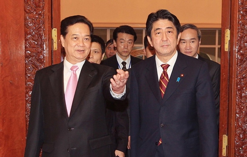 nguyen tan dung abe shinzo nguyen tan dung abe shinzo