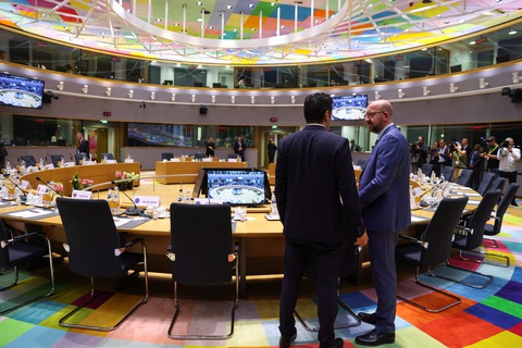 Lãnh đạo EU xây boongke mới để họp bí mật - Ảnh 1. Lãnh đạo EU xây boongke mới để họp bí mật - Ảnh 1.