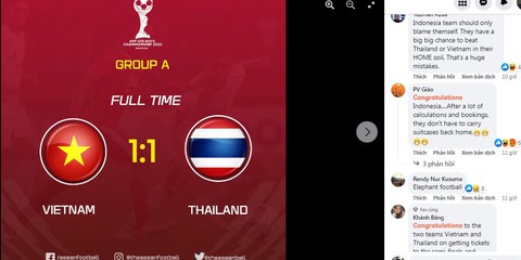 Cổ động viên châu Á: Indonesia nên trách mình, đừng trách Việt Nam và Thái Lan - Ảnh 1. Cổ động viên châu Á: Indonesia nên trách mình, đừng trách Việt Nam và Thái Lan - Ảnh 1.