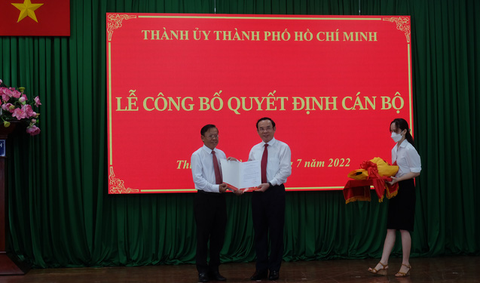 Ông Nguyễn Hữu Hiệp làm bí thư Thành ủy TP Thủ Đức - Ảnh 1. Ông Nguyễn Hữu Hiệp làm bí thư Thành ủy TP Thủ Đức - Ảnh 1.