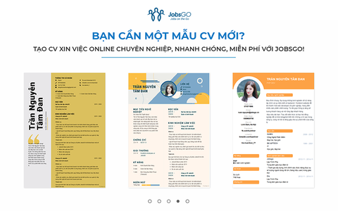 Tăng tỉ lệ thành công của CV nhờ bộ 3 công cụ từ JobsGO - Ảnh 1. Tăng tỉ lệ thành công của CV nhờ bộ 3 công cụ từ JobsGO - Ảnh 1.