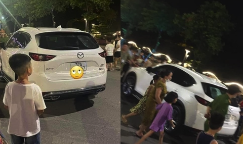 Tước bằng lái 12 tháng tài xế say xỉn chạy xe vào phố đi bộ - Ảnh 1. Tước bằng lái 12 tháng tài xế say xỉn chạy xe vào phố đi bộ - Ảnh 1.