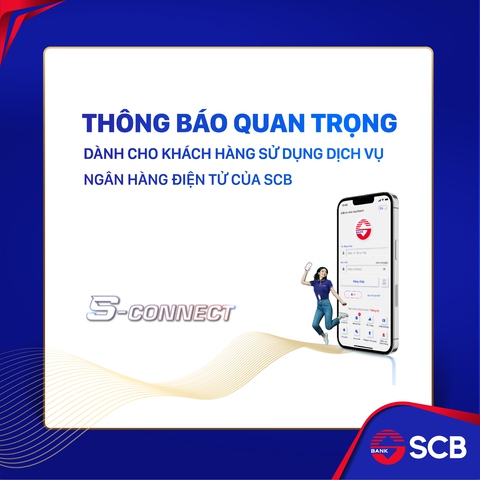 SCB thông báo chuyển đổi dữ liệu ngân hàng điện tử - Ảnh 1. SCB thông báo chuyển đổi dữ liệu ngân hàng điện tử - Ảnh 1.