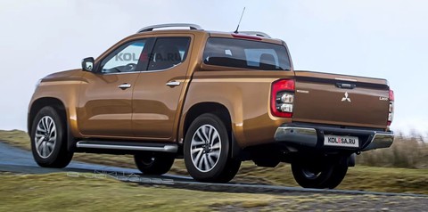Mitsubishi Triton đời mới: Vỏ Outlander, ruột Navara? - Ảnh 2. Mitsubishi Triton đời mới: Vỏ Outlander, ruột Navara? - Ảnh 2.
