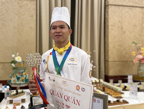 Cận cảnh bàn tiệc giành giải quán quân cuộc thi làm bánh ngon nhất Việt Nam - Ảnh 6. Cận cảnh bàn tiệc giành giải quán quân cuộc thi làm bánh ngon nhất Việt Nam - Ảnh 6.