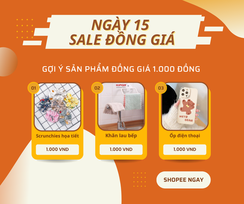 Mua sắm hàng hiệu giá tốt với ưu đãi miễn phí vận chuyển hấp dẫn tại Ngày 15 Sale Đồng Giá - Ảnh 4. Mua sắm hàng hiệu giá tốt với ưu đãi miễn phí vận chuyển hấp dẫn tại Ngày 15 Sale Đồng Giá - Ảnh 4.
