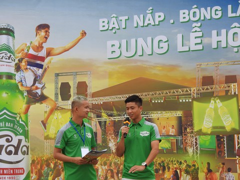 Trải nghiệm tuyệt vời với Lễ hội bóng đá biển Huda tại Đà Nẵng - Ảnh 3. Trải nghiệm tuyệt vời với Lễ hội bóng đá biển Huda tại Đà Nẵng - Ảnh 3.