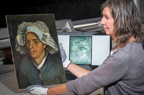 Phát hiện chân dung tự họa của Vincent van Gogh - Ảnh 1. Phát hiện chân dung tự họa của Vincent van Gogh - Ảnh 1.