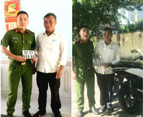 Bàn tay vàng trong làng bấm biển số với số siêu đẹp ngũ quý 666.66 - Ảnh 1. Bàn tay vàng trong làng bấm biển số với số siêu đẹp ngũ quý 666.66 - Ảnh 1.