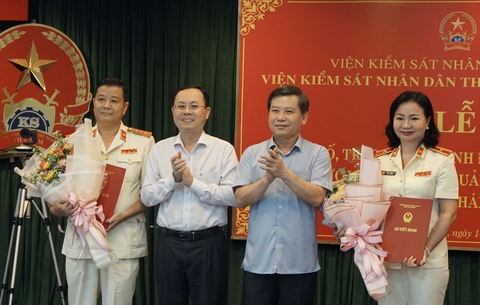 Viện Kiểm sát nhân dân TP.HCM có 2 phó viện trưởng mới - Ảnh 1. Viện Kiểm sát nhân dân TP.HCM có 2 phó viện trưởng mới - Ảnh 1.