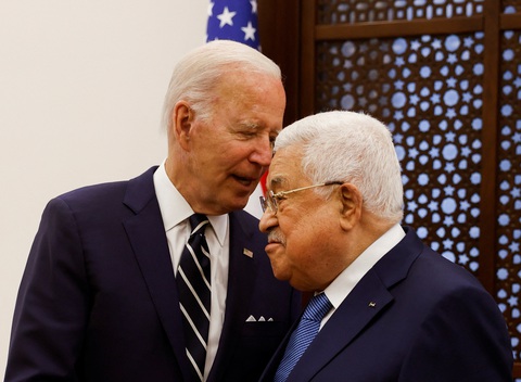 Ông Biden không hứa hẹn gì về nhà nước Palestine độc lập - Ảnh 1. Ông Biden không hứa hẹn gì về nhà nước Palestine độc lập - Ảnh 1.