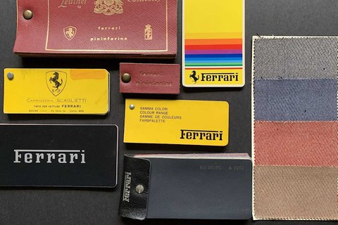 Bộ tham khảo màu - món sưu tầm độc, đắt cho giới nhà giàu mê Ferrari - Ảnh 2. Bộ tham khảo màu - món sưu tầm độc, đắt cho giới nhà giàu mê Ferrari - Ảnh 2.