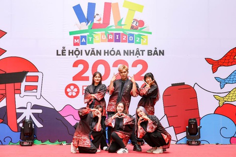 ‘VJIT MATSURI 2022’ - Rực rỡ sắc màu văn hóa Nhật Bản tại HUTECH - Ảnh 1. ‘VJIT MATSURI 2022’ - Rực rỡ sắc màu văn hóa Nhật Bản tại HUTECH - Ảnh 1.