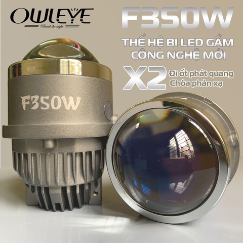 Owleye F350 Premium, dòng bi led gầm với công nghệ choá kép - Ảnh 3. Owleye F350 Premium, dòng bi led gầm với công nghệ choá kép - Ảnh 3.