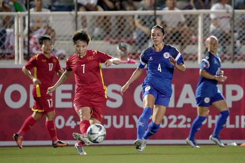 Tuyển nữ Việt Nam thua Philippines 0-4 - Ảnh 1. Tuyển nữ Việt Nam thua Philippines 0-4 - Ảnh 1.