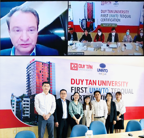 ĐH Duy Tân đạt kiểm định UNWTO TedQual cho du lịch - Ảnh 1. ĐH Duy Tân đạt kiểm định UNWTO TedQual cho du lịch - Ảnh 1.