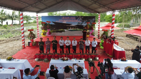 Khởi công xây dựng Khu di tích truyền thống lực lượng vũ trang tỉnh Kiên Giang - Ảnh 1. Khởi công xây dựng Khu di tích truyền thống lực lượng vũ trang tỉnh Kiên Giang - Ảnh 1.