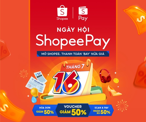 Mua sắm tiết kiệm hơn nhờ ví điện tử ShopeePay - Ảnh 1. Mua sắm tiết kiệm hơn nhờ ví điện tử ShopeePay - Ảnh 1.