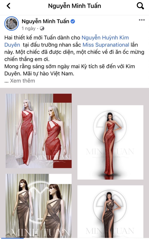 Chiếc đầm ‘đi ăn ốc’ của Á hậu Kim Duyên “lạc” trên IG đối thủ - Ảnh 3. Chiếc đầm ‘đi ăn ốc’ của Á hậu Kim Duyên “lạc” trên IG đối thủ - Ảnh 3.