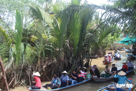 Du khách Ấn Độ uống trà mật ong, nghe đờn ca tài tử - Ảnh 3. Du khách Ấn Độ uống trà mật ong, nghe đờn ca tài tử - Ảnh 3.