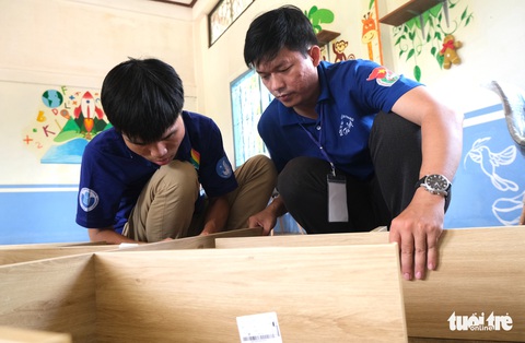 Dấu ấn Mùa hè xanh trên đất bạn Lào của chiến sĩ tình nguyện TP.HCM - Ảnh 4. Dấu ấn Mùa hè xanh trên đất bạn Lào của chiến sĩ tình nguyện TP.HCM - Ảnh 4.