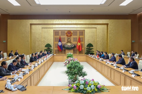 Thủ tướng Phạm Minh Chính: Việt - Lào cùng nhau giữ vững độc lập, tự chủ - Ảnh 3. Thủ tướng Phạm Minh Chính: Việt - Lào cùng nhau giữ vững độc lập, tự chủ - Ảnh 3.