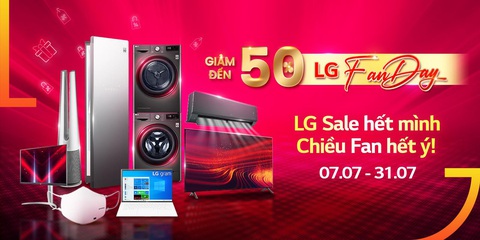 Ưu đãi lớn của LG trong ngày hội dành cho fan công nghệ - Ảnh 1. Ưu đãi lớn của LG trong ngày hội dành cho fan công nghệ - Ảnh 1.