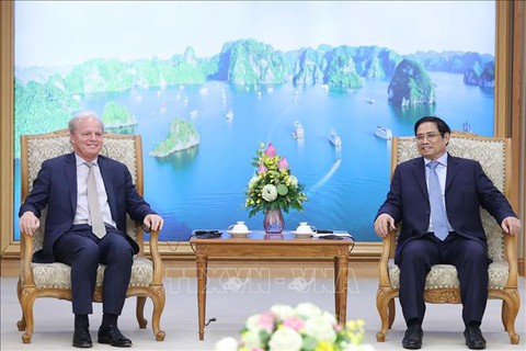 Thủ tướng Chính phủ tiếp tổng giám đốc điều hành Ngân hàng Thế giới - Ảnh 1. Thủ tướng Chính phủ tiếp tổng giám đốc điều hành Ngân hàng Thế giới - Ảnh 1.